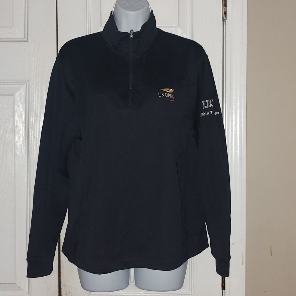 NSPOR  Performance navy blue pullover US OPEN  Sz SM